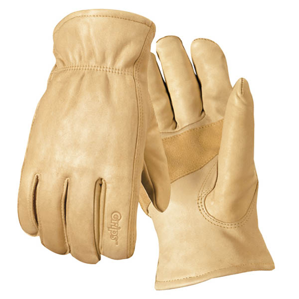 Wells Lamont 1150 Grips Grain Cowhide Driver Work Glove