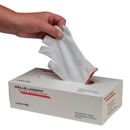 Medical Nylon Glove Liner - Regular Cuff Full Finger (M115) - Image 5