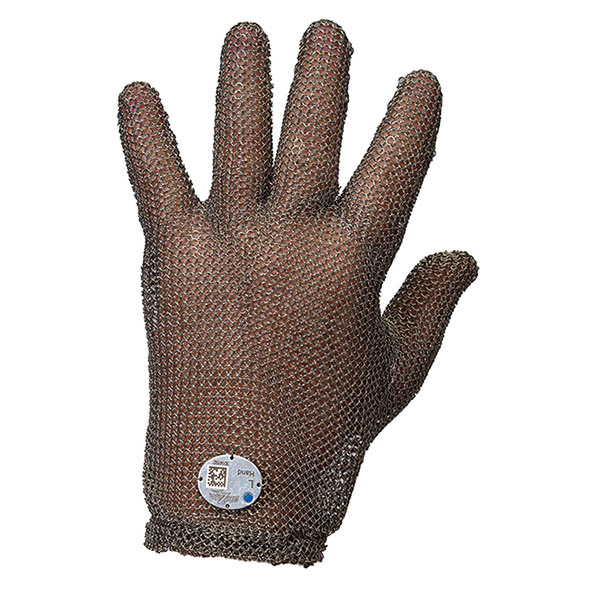 Whizard Stainless Steel Metal Mesh Cut Resistant Gloves Standard Length |  Cut Resistant Gloves | Gloves-Online Industrial