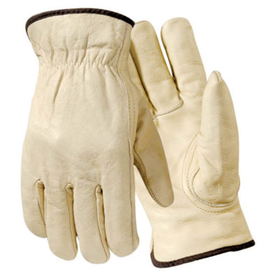 Economy Fleece Lined Grain Cowhide (Y0062)