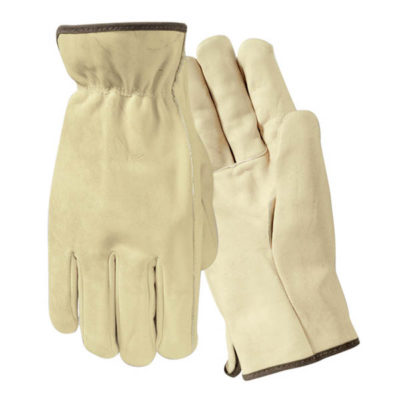 Wells Lamont Men's Leather Driver Work Gloves Bucko M 1 Pair