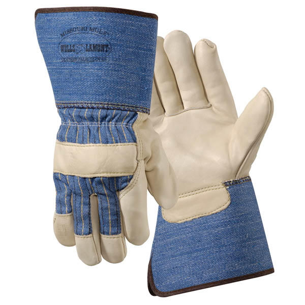 Wells Lamont Y2009 Premium Grain Cowhide Leather Palm Work Glove