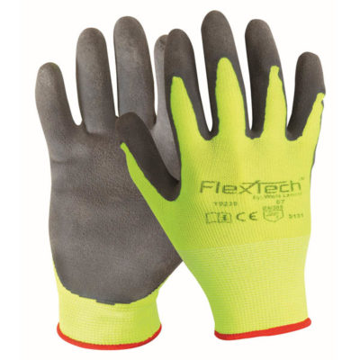 1pair=2pcs Anti-cut gloves pu coating coated palm dipped gloves non-slip  five-level anti-cut construction site gloves