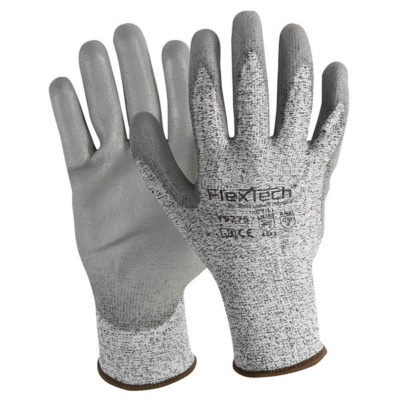 Tacoma Screw Products  Non-Slip Work Gloves — Polyurethane Palm Coating,  Small