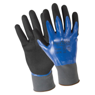 Synthetic Knit Shell with Full NBR Coating and Nitrile Palm (Y9289)