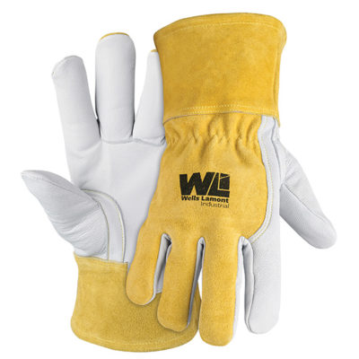 New Doz Welding Gloves Weldrite by Jomac Leather Tig Mig Arc Welder Wells Lamont 