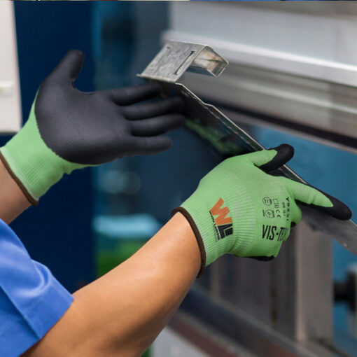 Vis-Tech Cut Resistant Microfoam Nitrile Palm Coated Gloves (Y9251) - Image 2