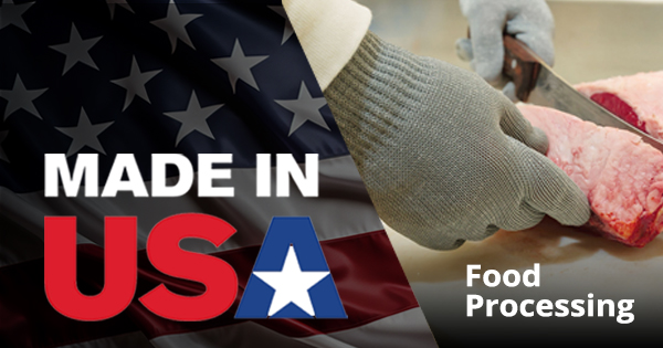 Food Processing Gloves, Made in the USA & Ready to Ship!